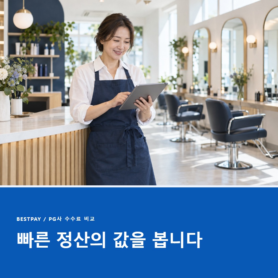 PG 정산 주기 비교