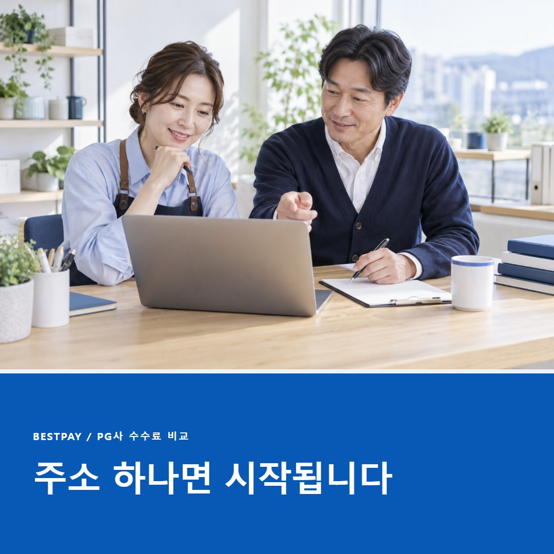 PG사 수수료 비교 상담
