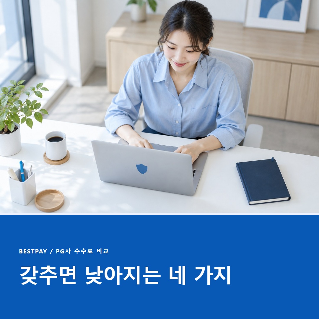 PG 수수료 낮추는 조건